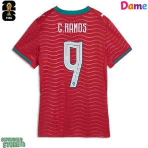 Portugal Goncalo Ramos #9 Replika Hjemmebanetrøje Dame VM 2026 Kortærmet